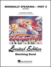Minimally Speaking #3 Marching Band sheet music cover
